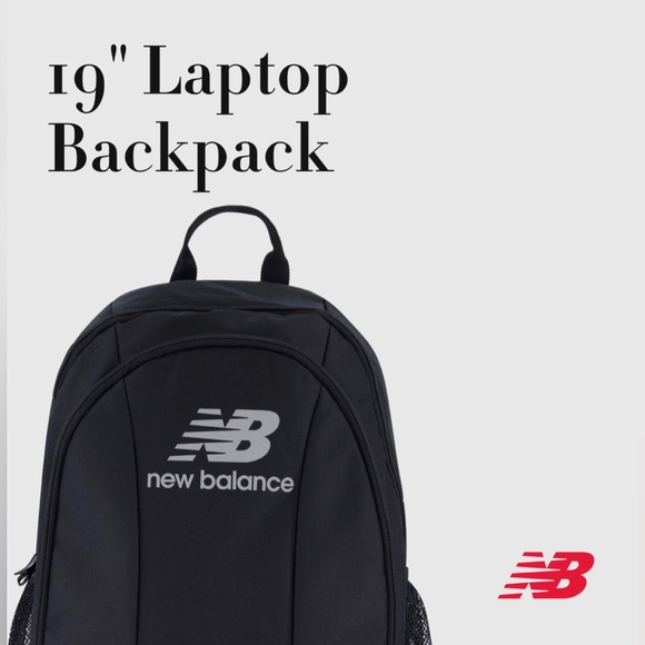 New Balance Laptop Backpack, Commuter Travel NWT
Bag for Men and Women, Blk 19” - Picture 5 of 8